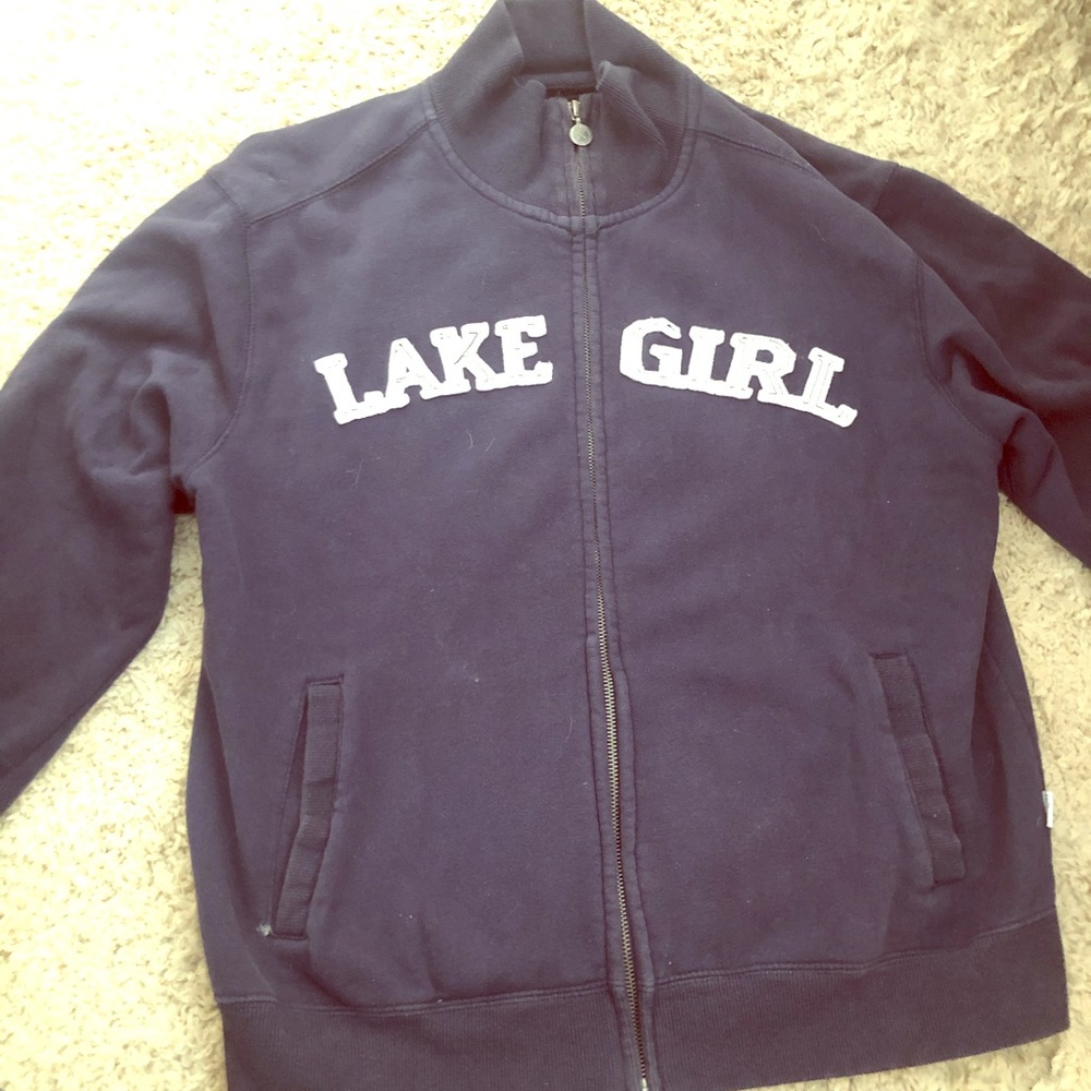 Lake girl zip up